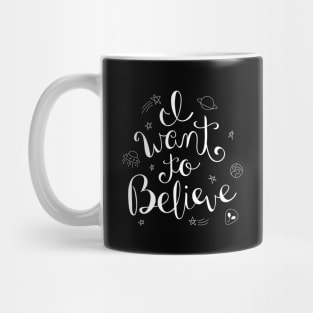 The X-Files - I want to believe Mug